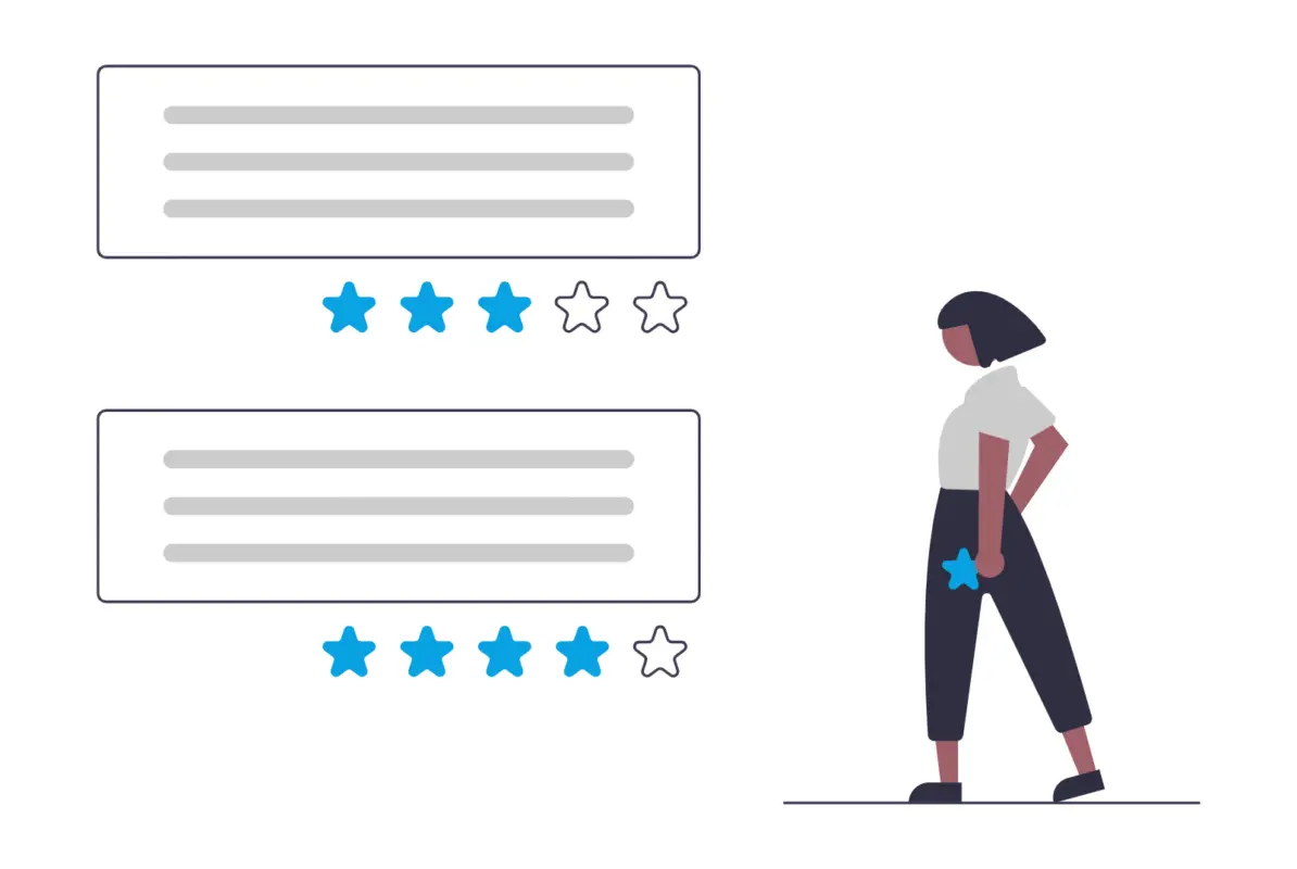 review illustration